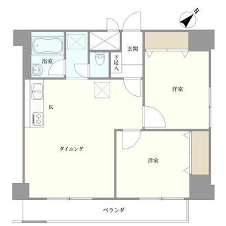 シャンボール五反田の間取図
