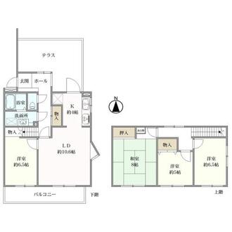 本郷パークマンションの間取図