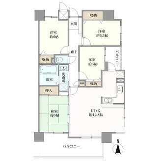 グランドメゾン五日市美の里の間取図