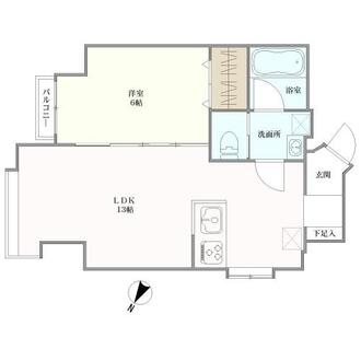 ライオンズマンション日本橋第二の間取図