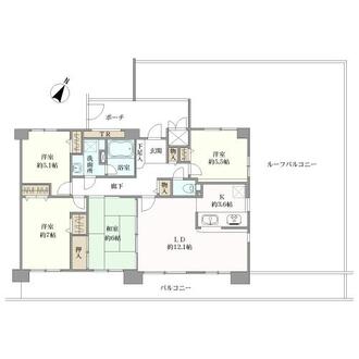 アーベントハイム葛西臨海公園の間取図