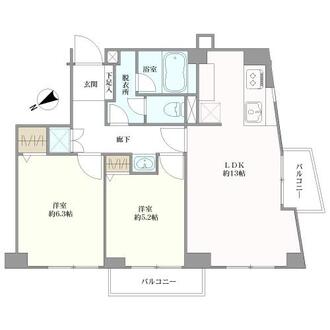 日興パレス文京の間取図