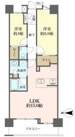 ウィルローズ田端の間取図