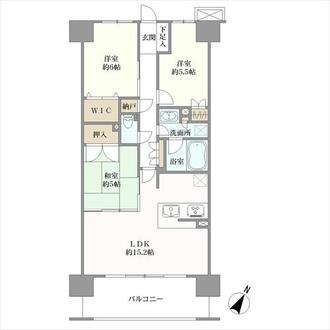ヴェレーナシティ行徳の間取図