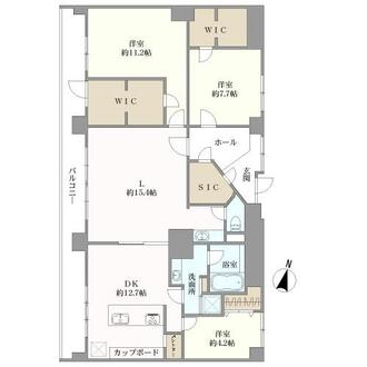 南青山サマリヤマンションの間取図