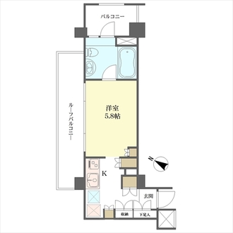 アーバンビュー上野毛の間取図