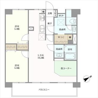 梶ケ谷グリーンヒルの間取図