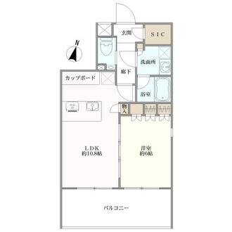 クレヴィスタ久が原の間取図
