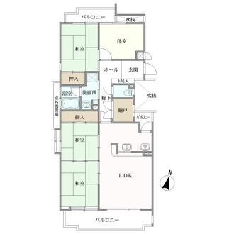 サニーハウス長丘の間取図