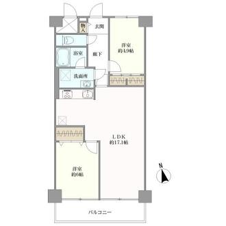 ソフトタウン亀有の間取図