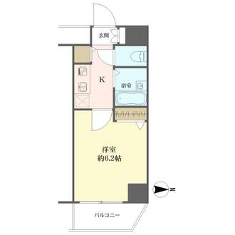 ＯＬＩＯ北千束の間取図