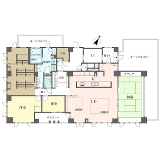 プラネスーペリア　グランジェ住吉本町の間取図