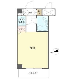 ルックハイツ横浜台町の間取図
