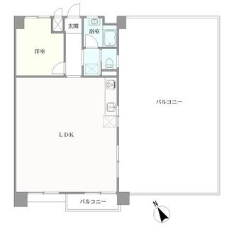 トダカ尾久コーポの間取図