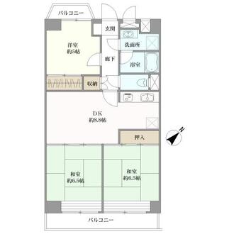 グランメール戸塚の間取図