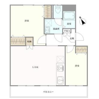 港南台めじろ団地の間取図