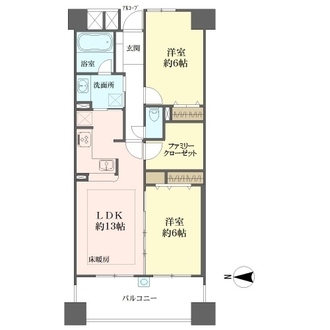 イーグルコート西大路アネックスの間取図