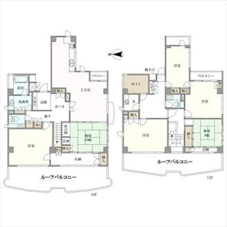ボンラトーネ京都御所南の間取図