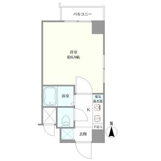 グランドパレス御池の間取図