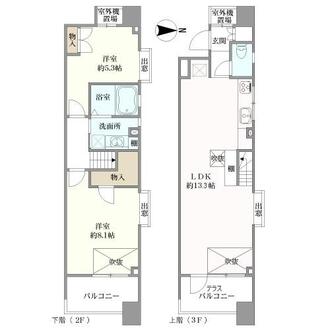アルス四条室町の間取図