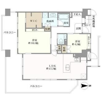 ルイシャトレ室町の間取図
