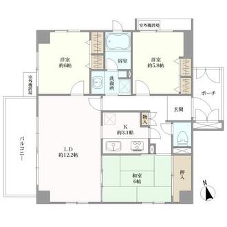 ハーティス山科御陵の間取図