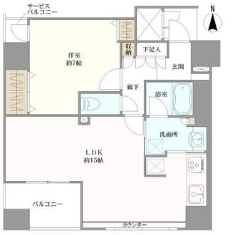 アーバンライフフォルムズ烏丸御池の間取図