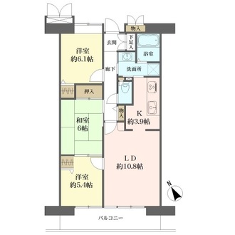 バンベール木場の間取図