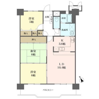 スペリアシティ名南アネックスＩの間取図