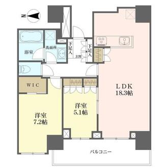 グランドメゾン御園座タワーの間取図