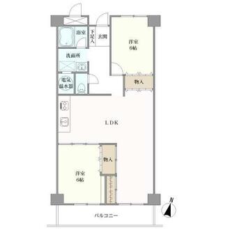 八事パークマンションの間取図