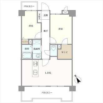 ライオンズガーデン中小田井の間取図