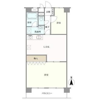 パラシオン一宮の間取図