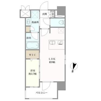 グランフォーレ西新パサージュの間取図