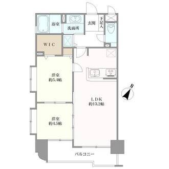 アトリーチェ西新の間取図