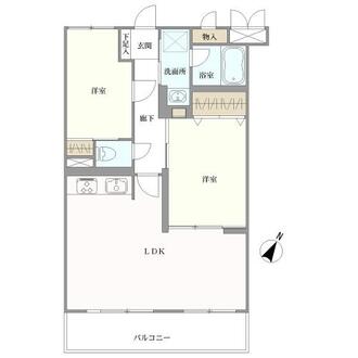 クリオ保土ケ谷参番館の間取図