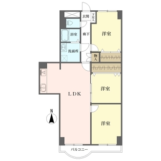 グランドメゾン上飯田の間取図