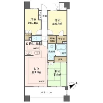 ライオンズガーデン千種アーススクエアの間取図