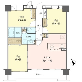 アメニティ新栄の間取図