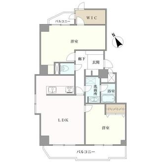 レインボー浄心の間取図
