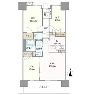 サンクレイドル名古屋の間取図