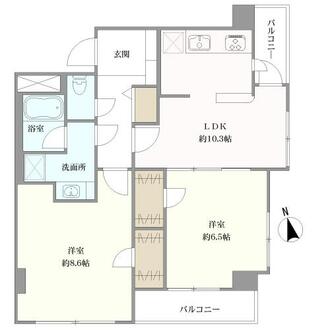 三旺マンション新栄の間取図