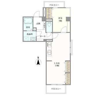 泉アイリスの間取図