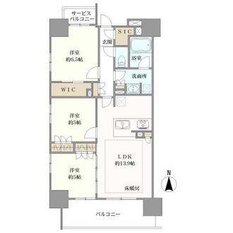サンクレイドル名古屋の間取図