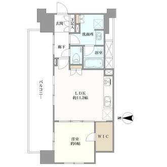 プラウドタワー名古屋伏見の間取図
