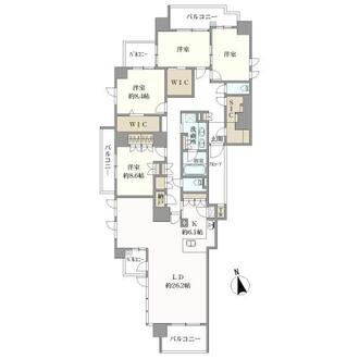グランドメゾンＴｈｅ覚王山ヒルズの間取図