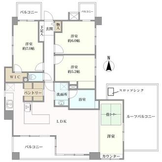 コンファーレ上石神井の間取図