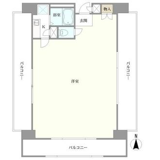 グランドメゾン長堀橋の間取図