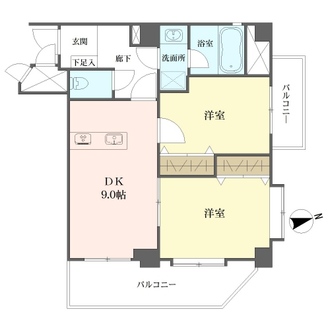 ライオンズマンション下赤塚第二の間取図