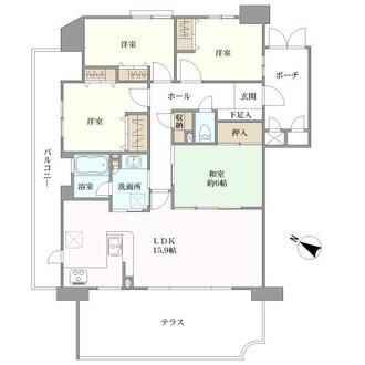 ファミリーフィールズ大宮壱番館の間取図